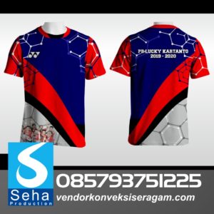 konveksi kaos printing badminton