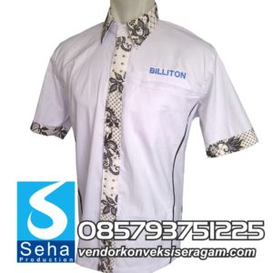 vendor seragam kombinasi Batik