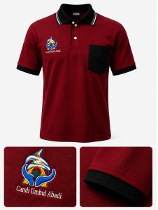 baju polo shirt bordir